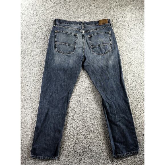 Nautica Jeans Men 36 Straight Fit Blue Denim Pants - Picture 2 of 11